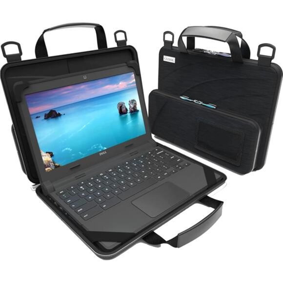 Chromebook Case Protective Laptop Hard Cover Sleeve, Always-on Work in Case - Picture 1 of 7